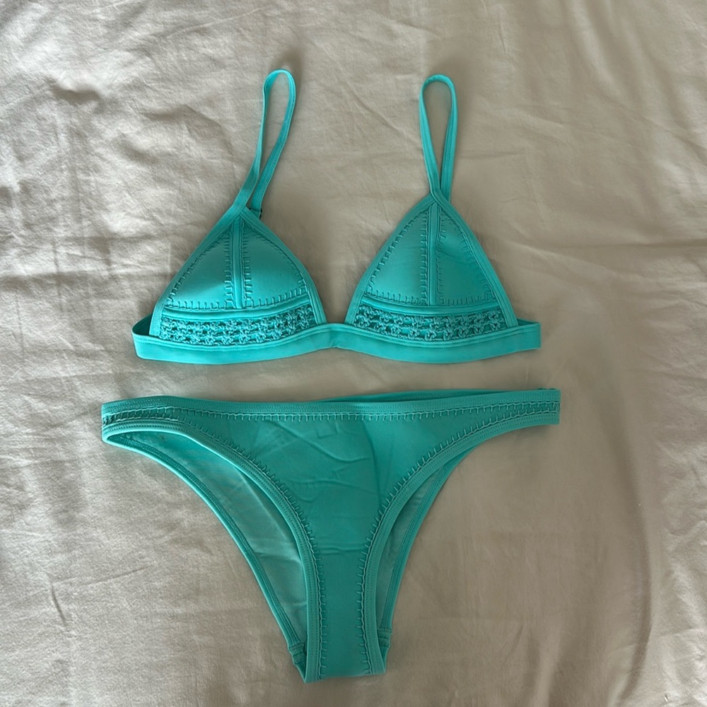 Blue Triangl bikini